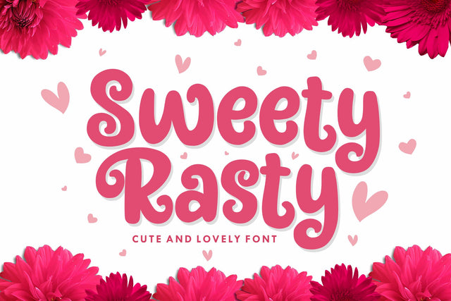 Sweety Rasty Font Holydie Studio 