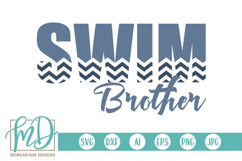 Swim Brother SVG Morgan Day Designs 