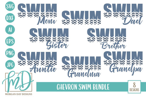 Swim Bundle SVG Morgan Day Designs 