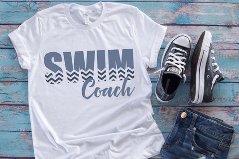 Swim Coach SVG Morgan Day Designs 