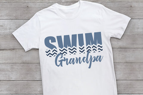 Swim Grandpa SVG Morgan Day Designs 