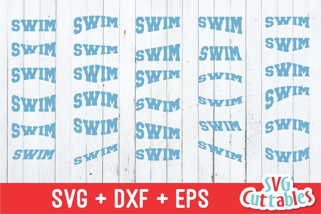 Swim Layouts SVG Svg Cuttables 