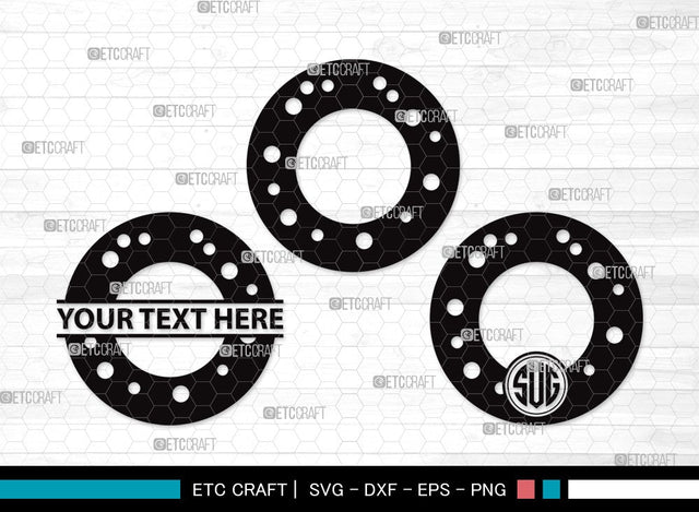 Swim Ring Monogram SVG Cut File | Ring Buoy Svg | Lifesaver Svg | Lifebuoy Svg | Swim Ring Clipart SVG ETC Craft 