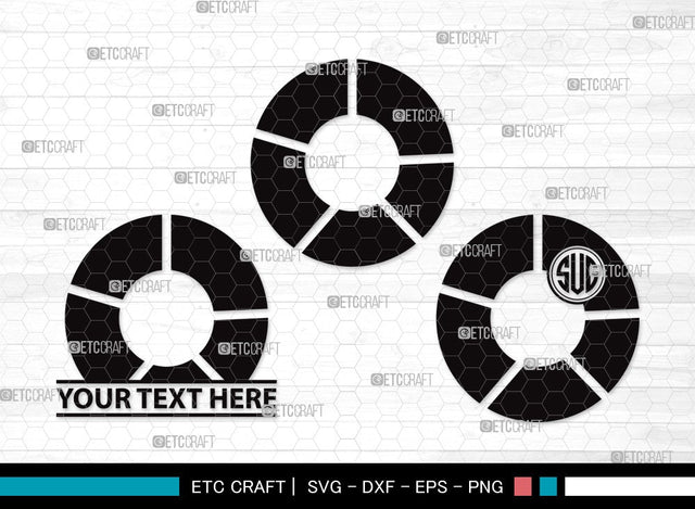 Swim Ring Monogram SVG Cut File | Ring Buoy Svg | Lifesaver Svg | Lifebuoy Svg | Swim Ring Clipart SVG ETC Craft 