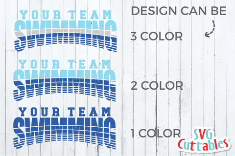 Swim SVG Template 0010 | Shirt Design SVG Svg Cuttables 