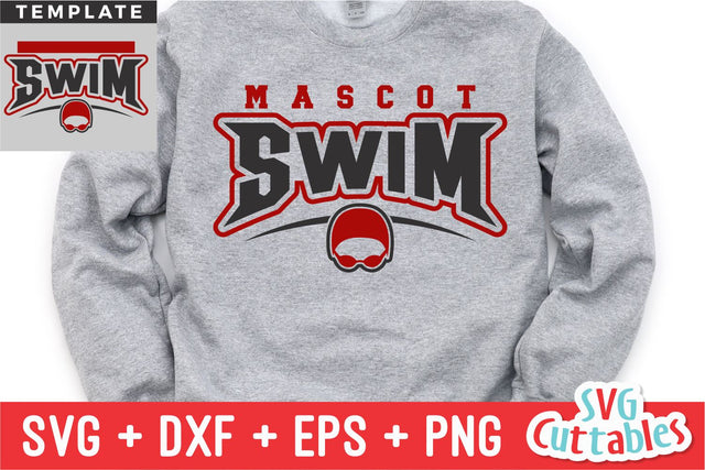 Swim SVG Template 0011 | Shirt Design SVG Svg Cuttables 