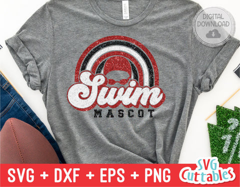 Swim SVG Template 0012 | Shirt Design SVG Svg Cuttables 