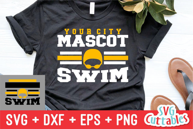 Swim SVG Template 008 | Shirt Design SVG Svg Cuttables 