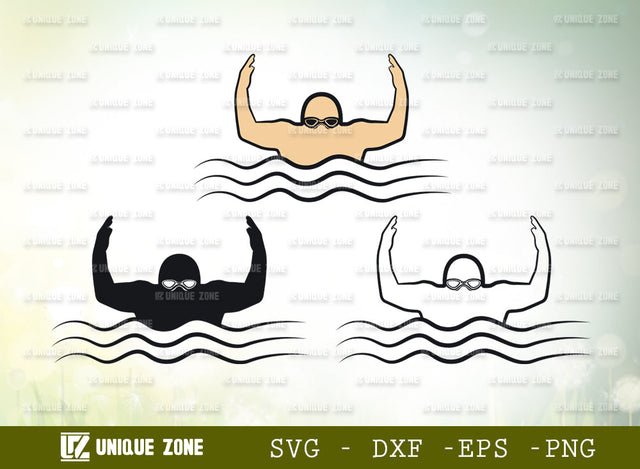 Swimmer Svg, Swimming Svg, Swimmer Goggles Svg, Sports Svg, Goggles Svg, Swim Svg, Swimming Diving Svg, Pool Sport Svg, SVG Unique Zone 