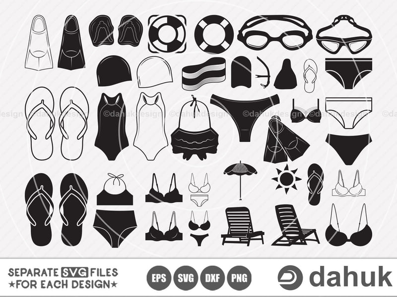 Swimmer tools svg, Swimmer svg, Goggles svg, Cut file, for silhouette ...