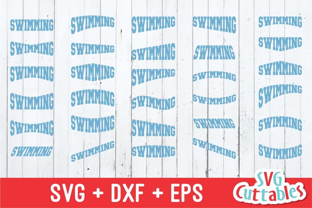 Swimming Layouts SVG Svg Cuttables 