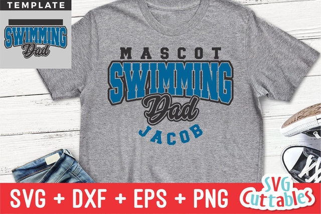 Swimming svg - Swim Cut File - Swim Template 0015 - svg - eps - dxf - png - Silhouette - Cricut Cut File - Digital Download SVG Svg Cuttables 