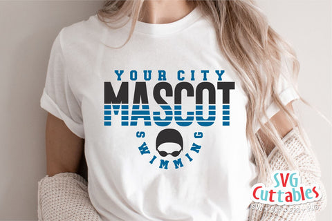 Swimming svg - Swim Cut File - Swim Template 0017 - svg - eps - dxf - png - Silhouette - Cricut Cut File - Digital Download SVG Svg Cuttables 