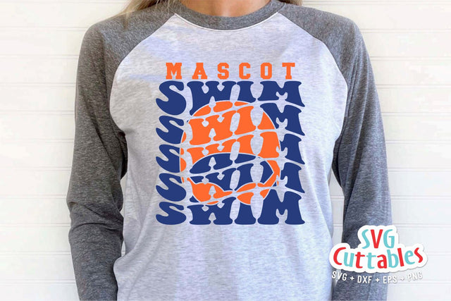 Swimming svg - Swim Cut File - Swim Template 0020 - svg - eps - dxf - png - Silhouette - Cricut Cut File - Digital Download SVG Svg Cuttables 