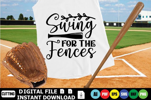 Swing For The Fences SVG Shahin alam 