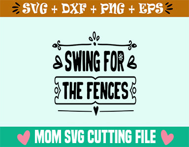 Swing For The Fences SVG SVG SVG Studio 