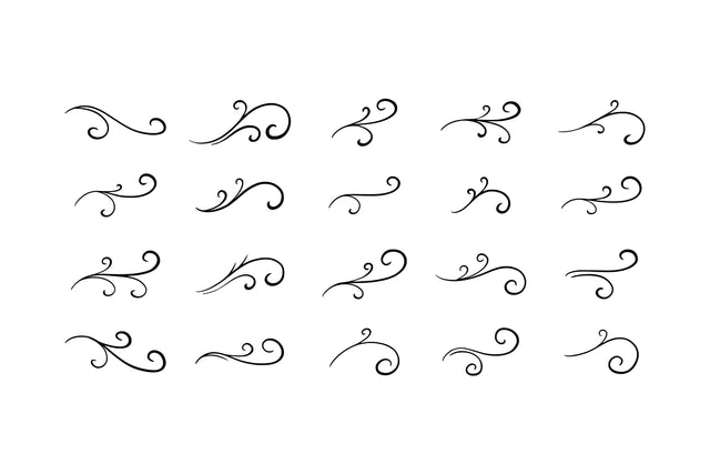 Swirl Ornament SVG Masyafi Studio 