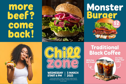 Switzal - Rounded Display Font Font Four Lines Std. 