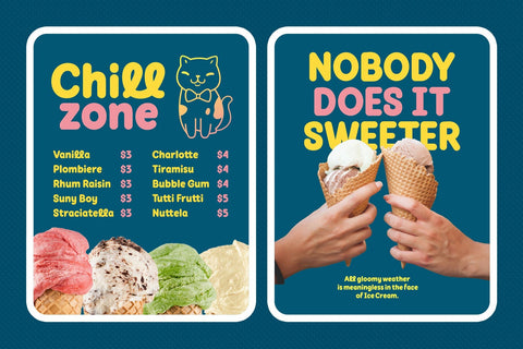 Switzal - Rounded Display Font Font Four Lines Std. 