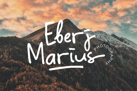 Sydney Tears - Stylish Signature Font Font Allouse.Studio 