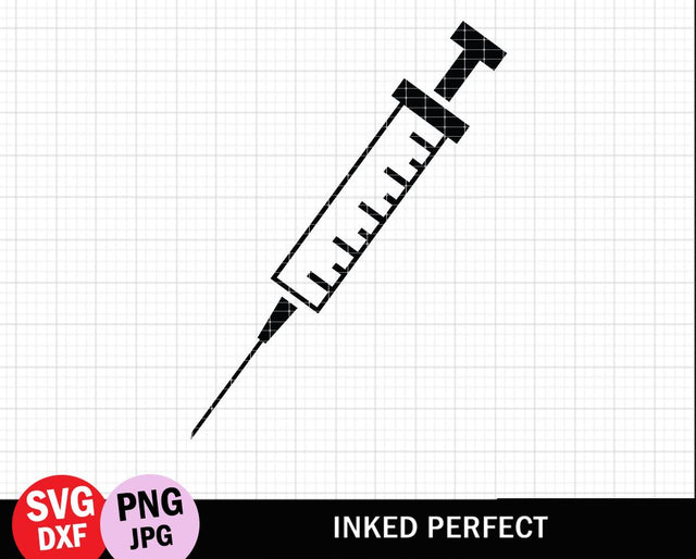Syringe SVG Inked Perfect 
