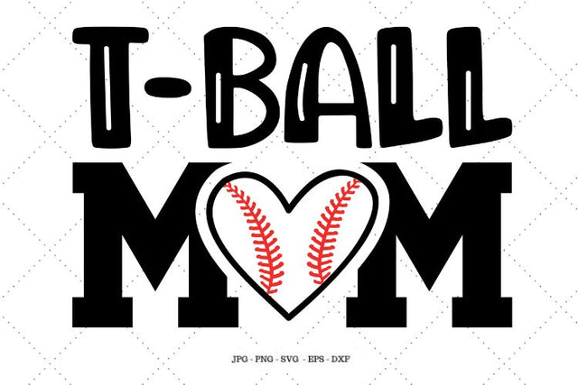 T Ball Mom, Baseball Mom Gift, Gift for Mom, T Ball Mom Shirt, Instant Download, Game Day Tee SVG SVG Digital Designer 