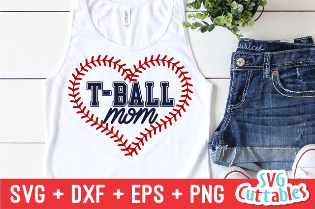 T-Ball Mom SVG Svg Cuttables 