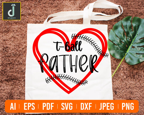 T-Ball Shirt Svg, svg files for Cricut SVG Alihossainbd 