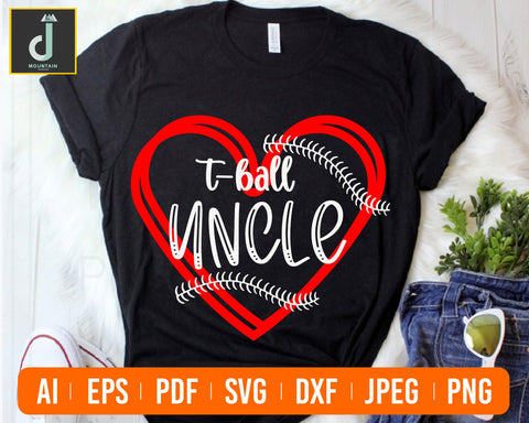 T-ball SVG, T-ball cut files, T-Ball Shirt Svg, svg files for Cricut SVG Alihossainbd 