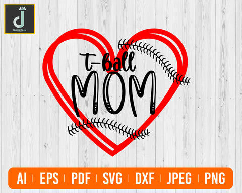 T-ball SVG, T-ball cut files, T-Ball Shirt Svg, svg files for Cricut SVG Alihossainbd 