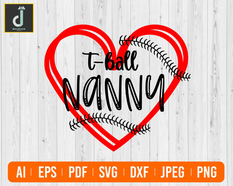 T-ball SVG, T-ball cut files, T-Ball Shirt Svg, svg files for Cricut SVG Alihossainbd 