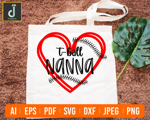 T-ball SVG, T-ball cut files, T-Ball Shirt Svg, svg files for Cricut SVG Alihossainbd 