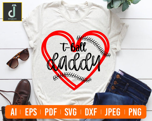 T-ball SVG, T-ball cut files, T-Ball Shirt Svg, svg files for Cricut SVG Alihossainbd 