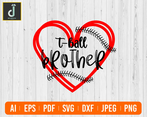 T-ball SVG, T-ball cut files, T-Ball Shirt Svg, svg files for Cricut SVG Alihossainbd 