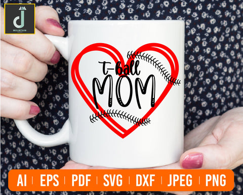 T-ball SVG, T-ball cut files, T-Ball Shirt Svg, svg files for Cricut SVG Alihossainbd 