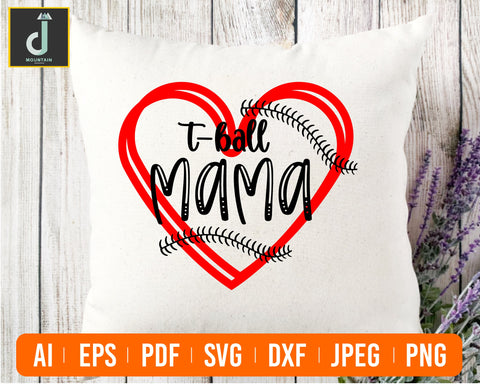 T-ball SVG, T-ball cut files, T-Ball Shirt Svg, svg files for Cricut SVG Alihossainbd 