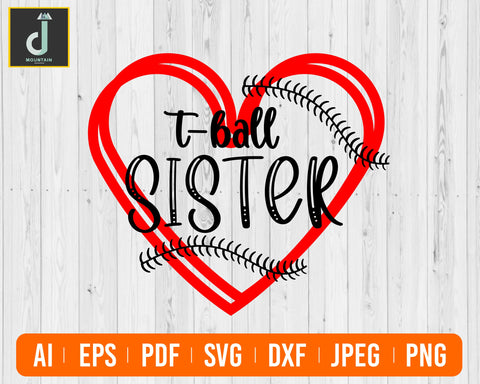 T-ball SVG, T-ball cut files, T-Ball Shirt Svg, svg files for Cricut SVG Alihossainbd 