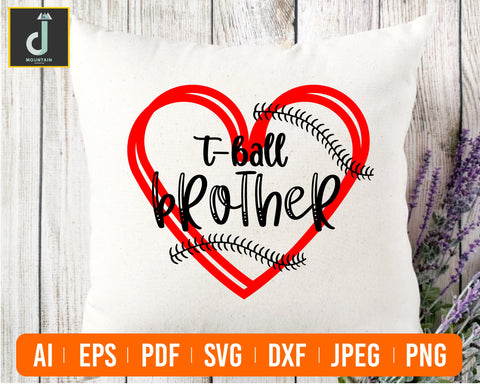 T-ball SVG, T-ball cut files, T-Ball Shirt Svg, svg files for Cricut SVG Alihossainbd 