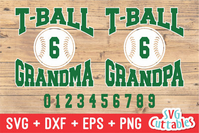 T-Ball svg, Tball svg, T-ball Grandma svg, T-ball Grandpa, T-ball Team, svg, eps, dxf, Silhouette, Cricut Cut File, Digital Download SVG Svg Cuttables 