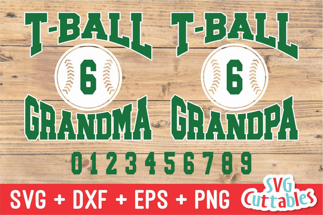 T-Ball svg, Tball svg, T-ball Grandma svg, T-ball Grandpa, T-ball Team, svg, eps, dxf, Silhouette, Cricut Cut File, Digital Download SVG Svg Cuttables 