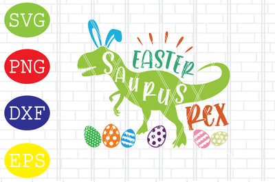 T-Rex Bunny Svg, Bunny Svg, Easter Bunny Svg, Happy Easter Svg, Png, Eps, Dxf Files SVG DigitalSvgFiles 
