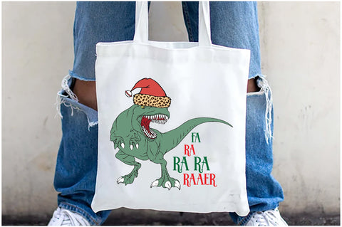 T-Rex Christmas Sublimation Sublimation Jagonath Roy 