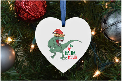 T-Rex Christmas Sublimation Sublimation Jagonath Roy 