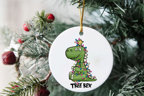 T-rex Christmas Sublimation Sublimation LAM HOANG THUY 