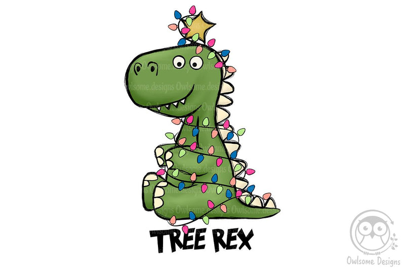 T-rex Christmas Sublimation Sublimation LAM HOANG THUY 
