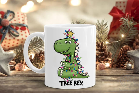 T-rex Christmas Sublimation Sublimation LAM HOANG THUY 
