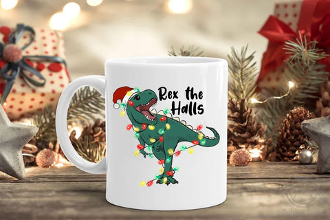 T-Rex Christmas Sublimation Sublimation LAM HOANG THUY 