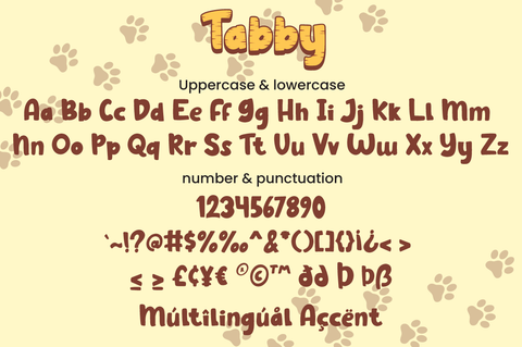 Tabby - Display Font Font Attype studio 