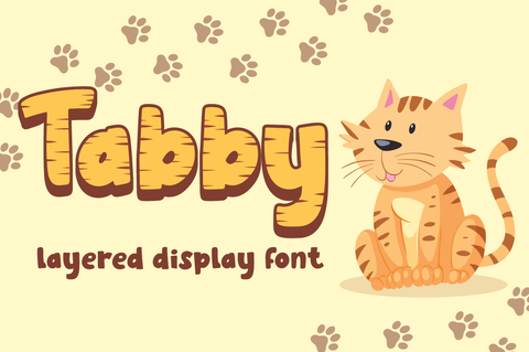 Tabby - Display Font Font Attype studio 