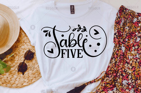Table Five SVG SVG Regulrcrative 